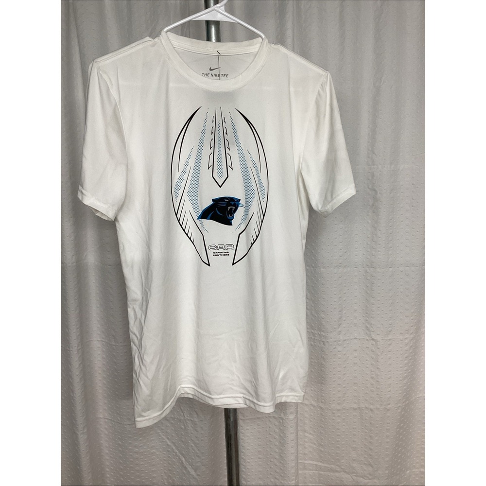 Carolina Panthers Nike Dri-Fit Football‎ Icon Small T-Shirt NWT